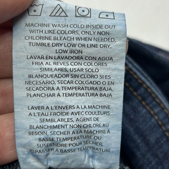 Lee Jeans Blue Slim Fit Slim Leg Mid Rise Sculpting Stretch Pull On Women's 22W - Picture 8 of 15